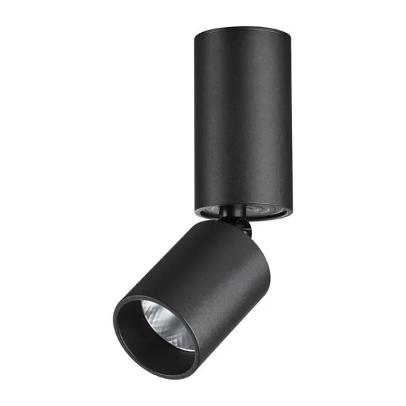 NOVOTECH 359315 OVER NT24 000 черный Светильник накладной светодиодный IP20 LED 5W 85-265V 3000K 600Лм TUBO