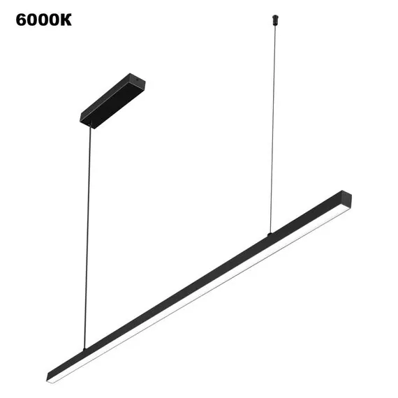 NOVOTECH 359442 OVER NT24 000 черный Светильник подвесной диммир. со сменой цв.темпер. (пульт ДУ/прилож. Smart Life) IP20 LED 48W 85-265V 3000-6000К SOTTO, изображение 4