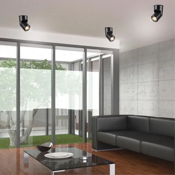 NOVOTECH 370453 OVER NT19 259 черный Накладной светильник IP20 GU10 50W 220V PIPE, изображение 3