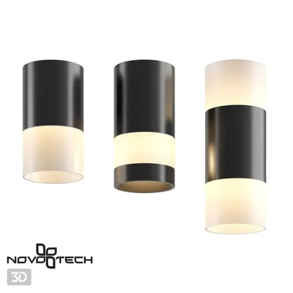 NOVOTECH 370680 OVER NT19 255 черный Светильник накладной IP20 GU10 9W 220-240V ELINA, изображение 4