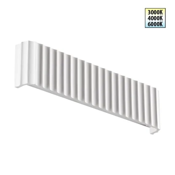 NOVOTECH 359402 OVER NT24 000 белый Светильник настенный с переключателем цв.температуры IP20 LED 12W 200V 3000/4000/6000K YESO