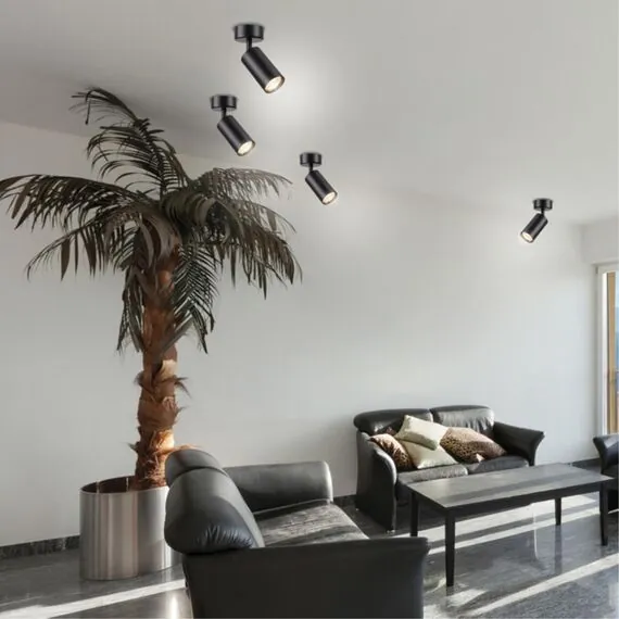 NOVOTECH 370417 OVER NT19 259 черный Накладной светильник IP20 GU10 50W 220V PIPE, изображение 3