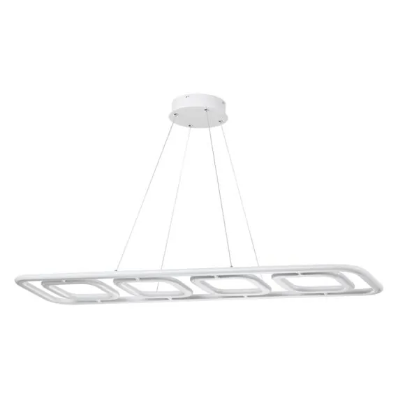 NOVOTECH 359184 OVER NT23 165 белый Светильник подвесной диммируемый, в комплекте пульт ДУ IP20 LED 4000К 175W 220V ONDO, изображение 6