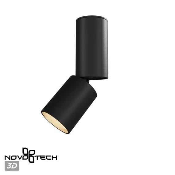 NOVOTECH 359317 OVER NT24 000 черный Светильник накладной светодиодный IP20 LED 10W 85-265V 3000K 1100Лм TUBO, изображение 5