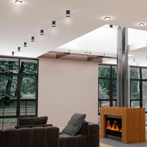 NOVOTECH 370729 OVER NT21 255 черный Светильник накладной IP20 GU10 9W 235V ELINA, изображение 3