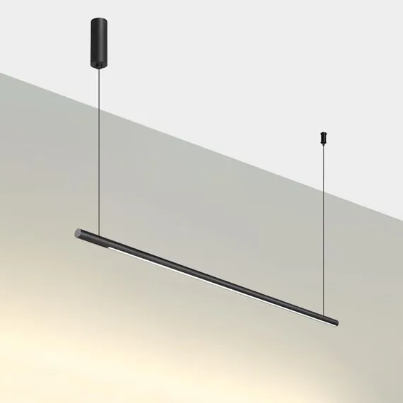 NOVOTECH 359307 OVER NT24 000 черный Светильник подвесной диммируемый со сменой цв.температуры (сенсор) IP20 LED 14W 2700/4000/6000K 220-240V FERMO, изображение 4