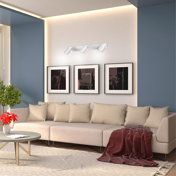 NOVOTECH 370555 OVER NT19 261 белый Накладной светильник IP20 GU10 3*50W 230V GUSTO, изображение 3