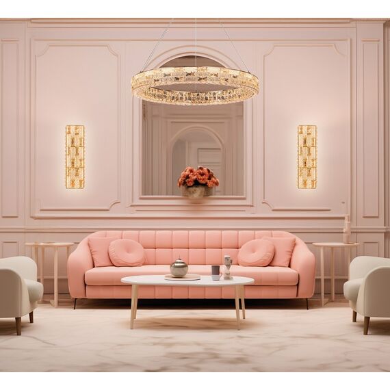 Fluorite FL1051-10P Люстра подвесная Festo Gold, изображение 4