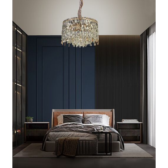 Fluorite FL1061-11P Люстра подвесная The Empress Gold, изображение 6