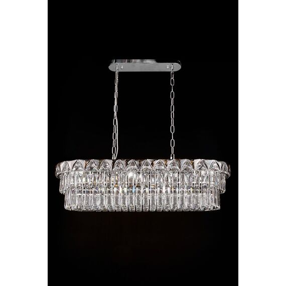 Fluorite FL1085-13P Люстра подвесная Normandie Chrome