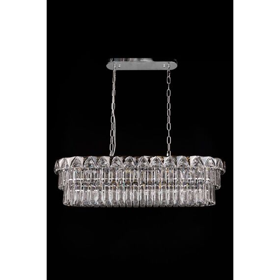 Fluorite FL1085-13P Люстра подвесная Normandie Chrome, изображение 2