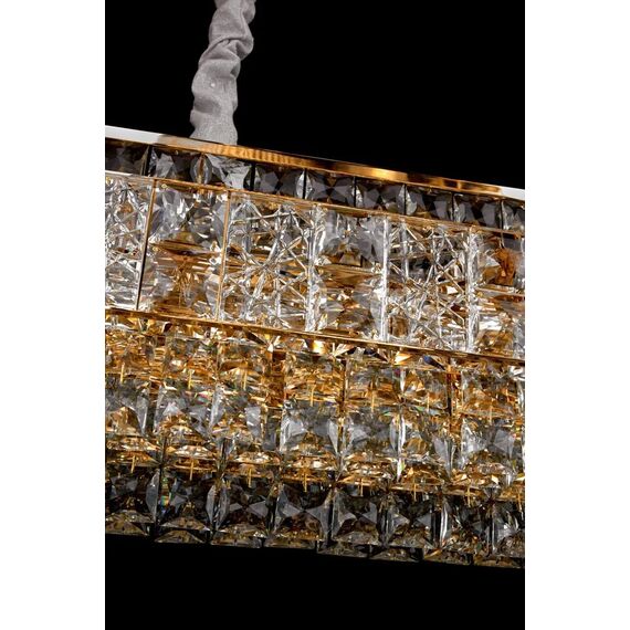 Fluorite FL1060-17P Люстра подвесная Majeste Gold, изображение 3