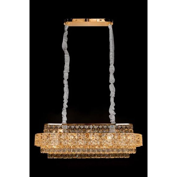 Fluorite FL1060-17P Люстра подвесная Majeste Gold
