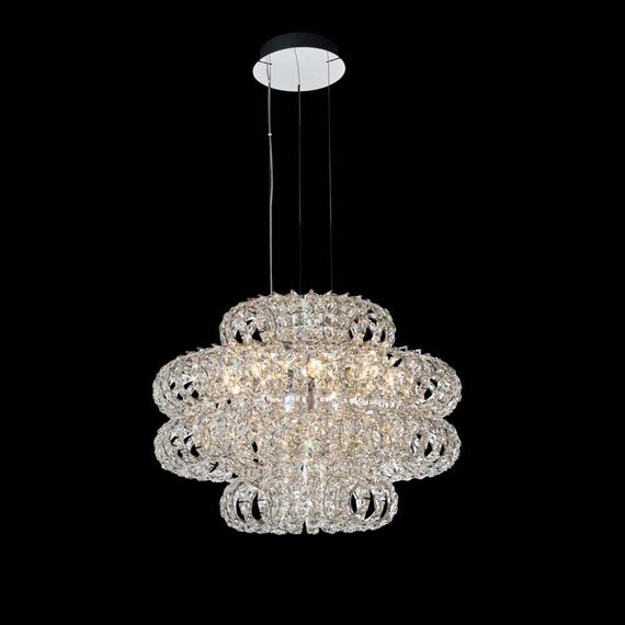 Fluorite FL1107-13P Люстра подвесная Brilliance Chrome