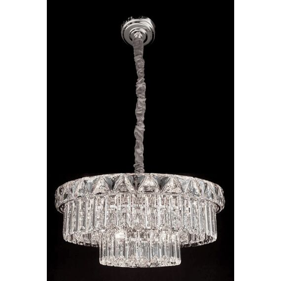 Fluorite FL1085-11P Люстра подвесная Normandie Chrome