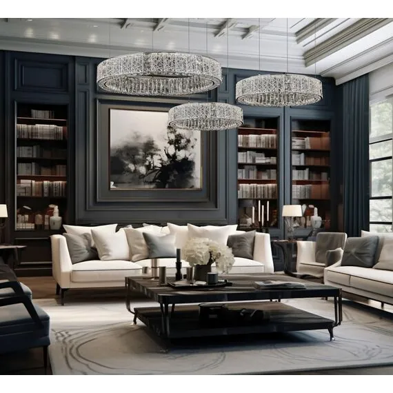 Fluorite FL1068-8P Люстра подвесная Ravissement Chrome, изображение 6