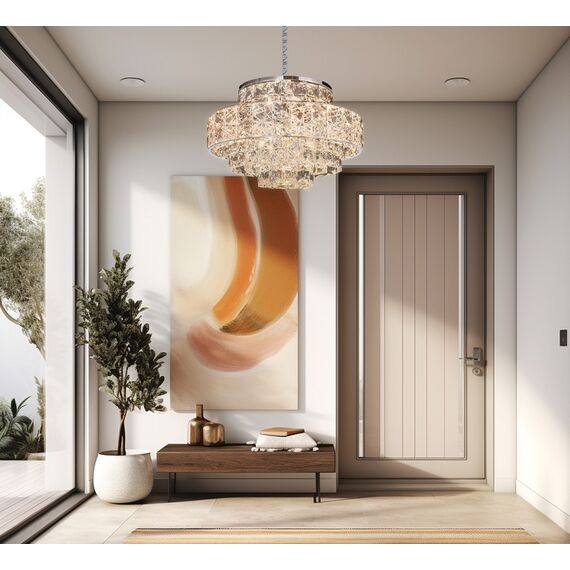 Fluorite FL1059-13P Люстра подвесная Majeste Chrome, изображение 2