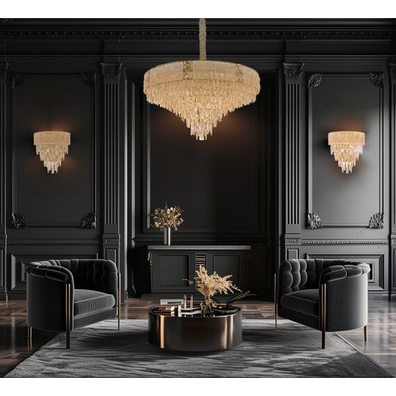 Fluorite FL1058-27P Люстра подвесная Delight Gold, изображение 5