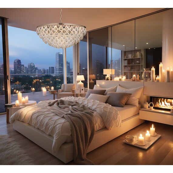 Fluorite FL1091-18P Люстра подвесная Dignita, изображение 2