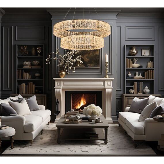 Fluorite FL1057-14P Люстра подвесная Ravissement Gold, изображение 8