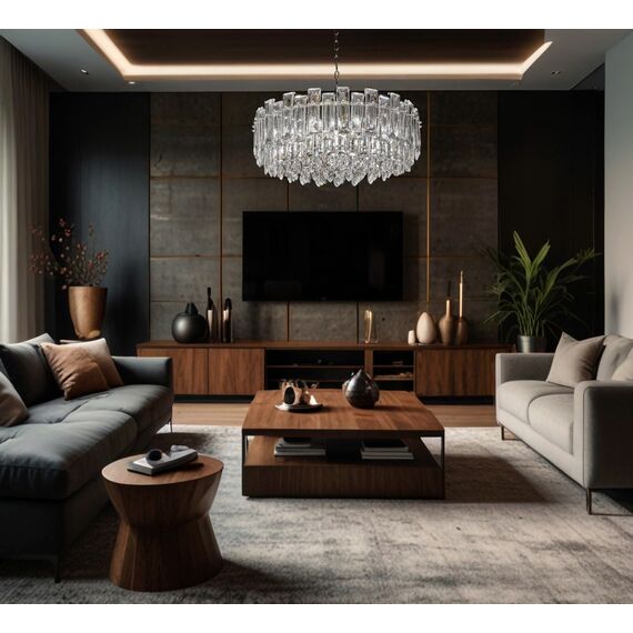 Fluorite FL1064-14P Люстра подвесная Сonstancia Chrome, изображение 8