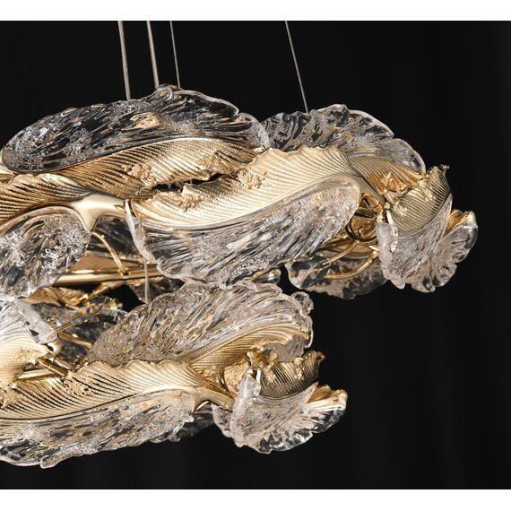 Fluorite FL1182-20P Люстра подвесная Felicity Gold, изображение 7