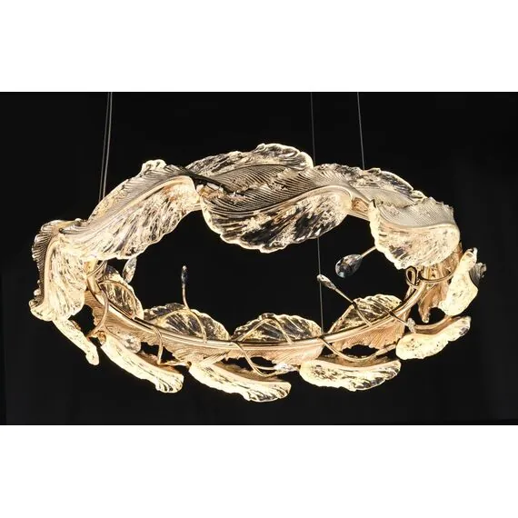 Fluorite FL1182-8P Люстра подвесная Felicity Gold, изображение 3