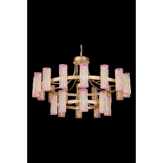 Fluorite FL1090-24P Люстра подвесная Inverno Rose, изображение 2