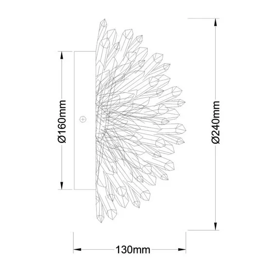 Fluorite FL1157-1WB Бра Sorpresa, изображение 3
