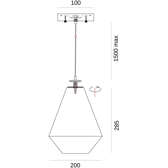 Fluorite FL1115-1P1 Подвесной светильник Enigma, изображение 4