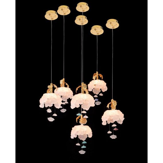 Fluorite FL1186-1PC Подвесной светильник Pirilampo Clear