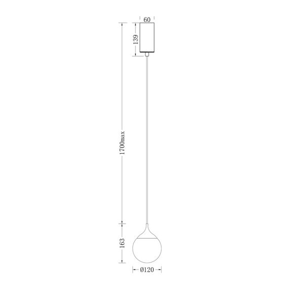 Fluorite FL1176-1PB Подвесной светильник Perfectio Chrome, изображение 6