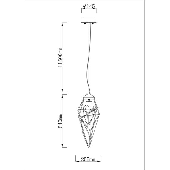 Fluorite FL1101-1P1 Подвесной светильник La Сitta Clear, изображение 7