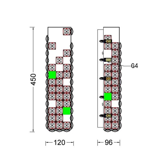 Fluorite FL1106-5W Бра Elegance Gold, изображение 2