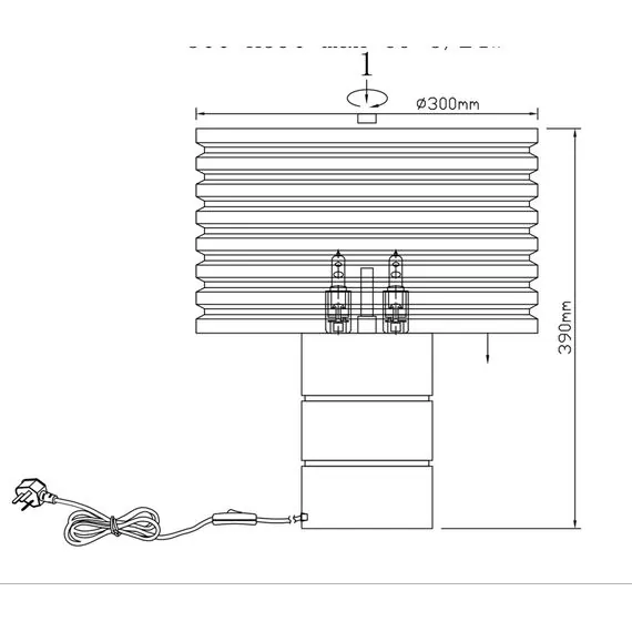 Fluorite FL1035-3T Настольная лампа Encanto, изображение 9