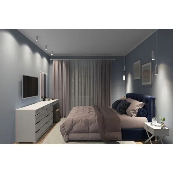 Denkirs DK2029-WH Светильник накладной IP 20, 50 Вт, GU10, белый, алюминий, изображение 4