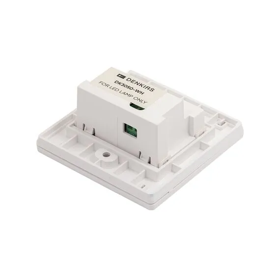 Denkirs DK3050-WH Светильник встраиваемый в стену, IP 20, LED 3000, 1 Вт, белый, пластик, изображение 4