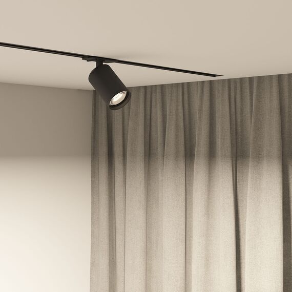 Denkirs DK6201-BK Трековый светильник IP 20, 15 Вт, GU5.3, черный, алюминий, изображение 5