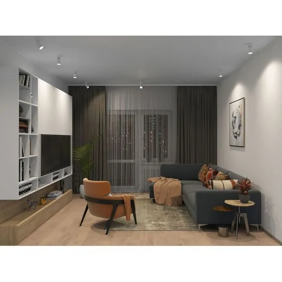 Denkirs DK2029-WH Светильник накладной IP 20, 50 Вт, GU10, белый, алюминий, изображение 5