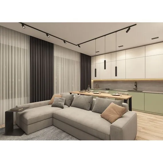 Denkirs DK6202-BK Трековый светильник IP 20, 15 Вт, GU10, черный, алюминий, изображение 9