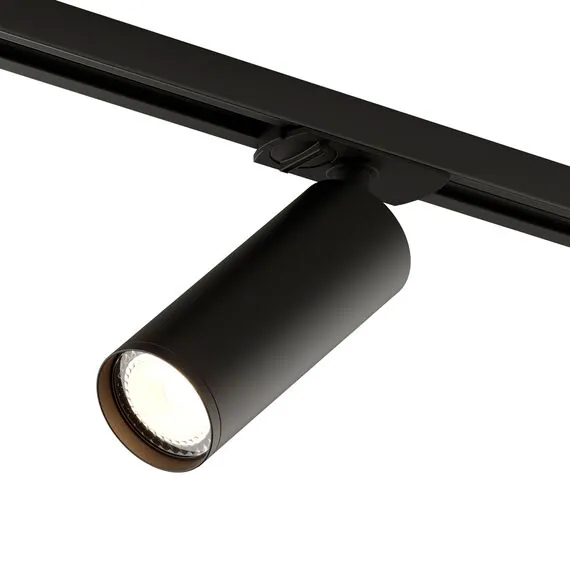 Denkirs DK6202-BK Трековый светильник IP 20, 15 Вт, GU10, черный, алюминий