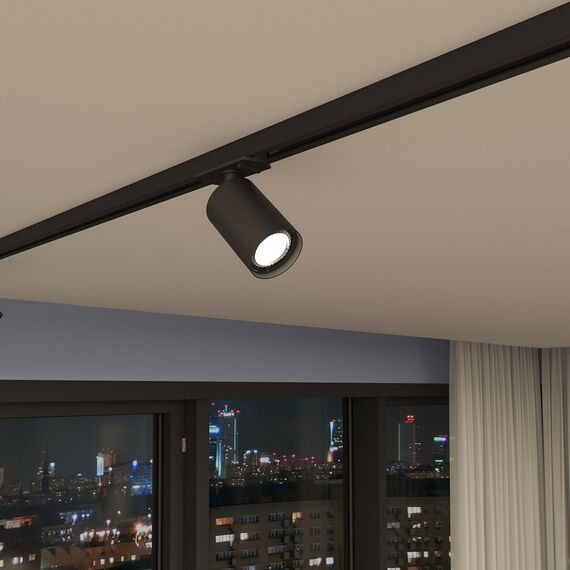 Denkirs DK6201-BK Трековый светильник IP 20, 15 Вт, GU5.3, черный, алюминий, изображение 7