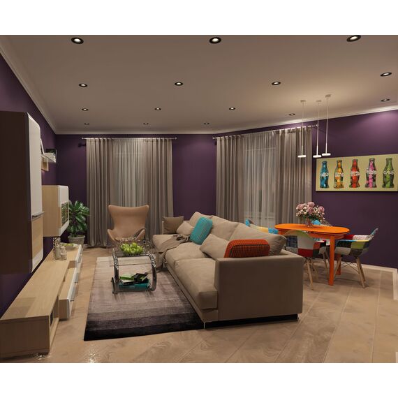 Denkirs DK2018-BK Встраиваемый светильник, IP 20, 50 Вт, GU10, черный, алюминий, изображение 5