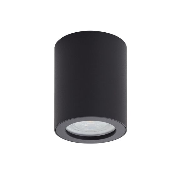 Denkirs DK3007-BK Накладной светильник влагозащ., IP 44, 15 Вт, GU10, черный, алюминий