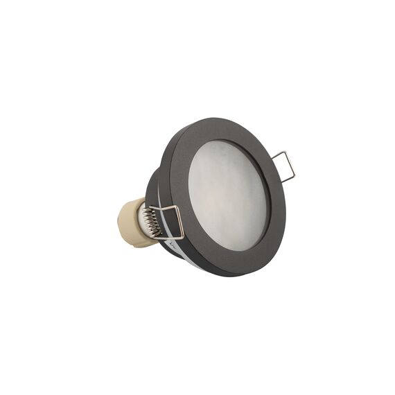 Denkirs DK3012-BK Встраиваемый светильник влагозащ., IP 44, 50 Вт, GU10, черный, алюминий, изображение 4