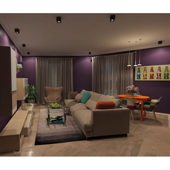 Denkirs DK3030-BK Светильник накладной IP 20, 10 Вт, GU5.3, LED, черный, пластик, изображение 6