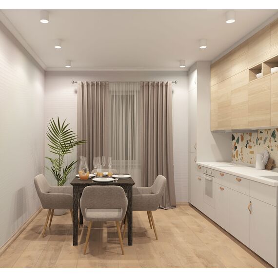 Denkirs DK3040-WH Светильник накладной IP 20, 10 Вт, GU5.3, LED, белый, пластик, изображение 4