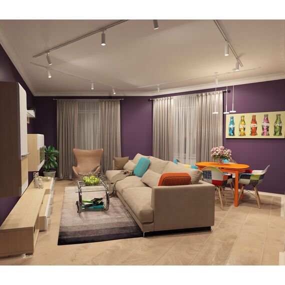 Denkirs DK6202-WH Трековый светильник IP 20, 15 Вт, GU10, белый, алюминий, изображение 6