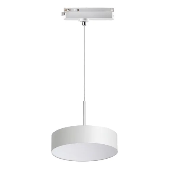 NOVOTECH 358767 PORT NT21 104 белый Светильник трековый однофазный трехжильный, провод 1.2м IP20 LED 30W 4000K 2600Лм 100-265V PROMETA, изображение 5