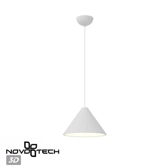 NOVOTECH 370979 OVER NT24 000 белый Светильник подвесной, длина провода 2м IP20 E27 50W 220V YESO, изображение 7